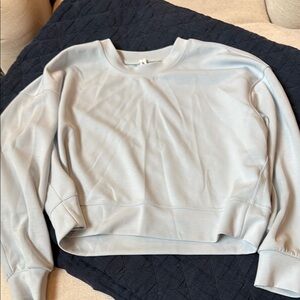 lululemon athletica Light Blue Sweatshirt